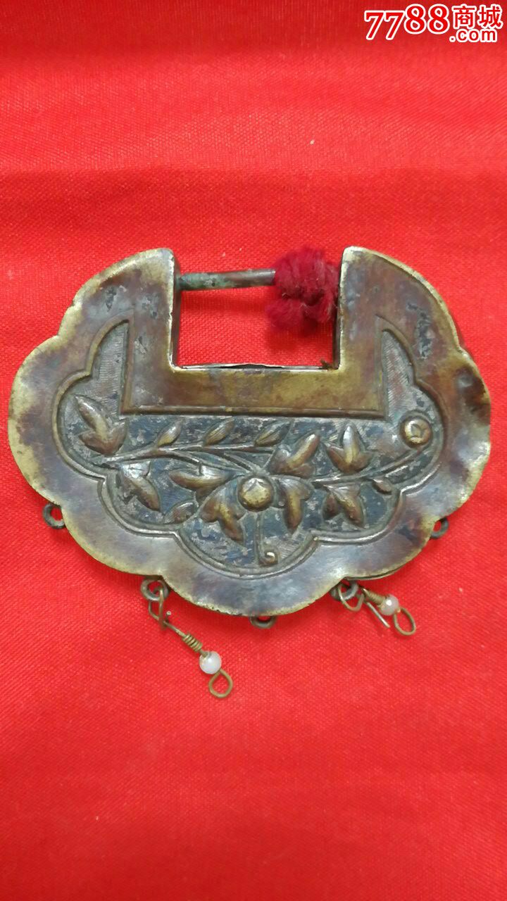 明清长命锁长命锁