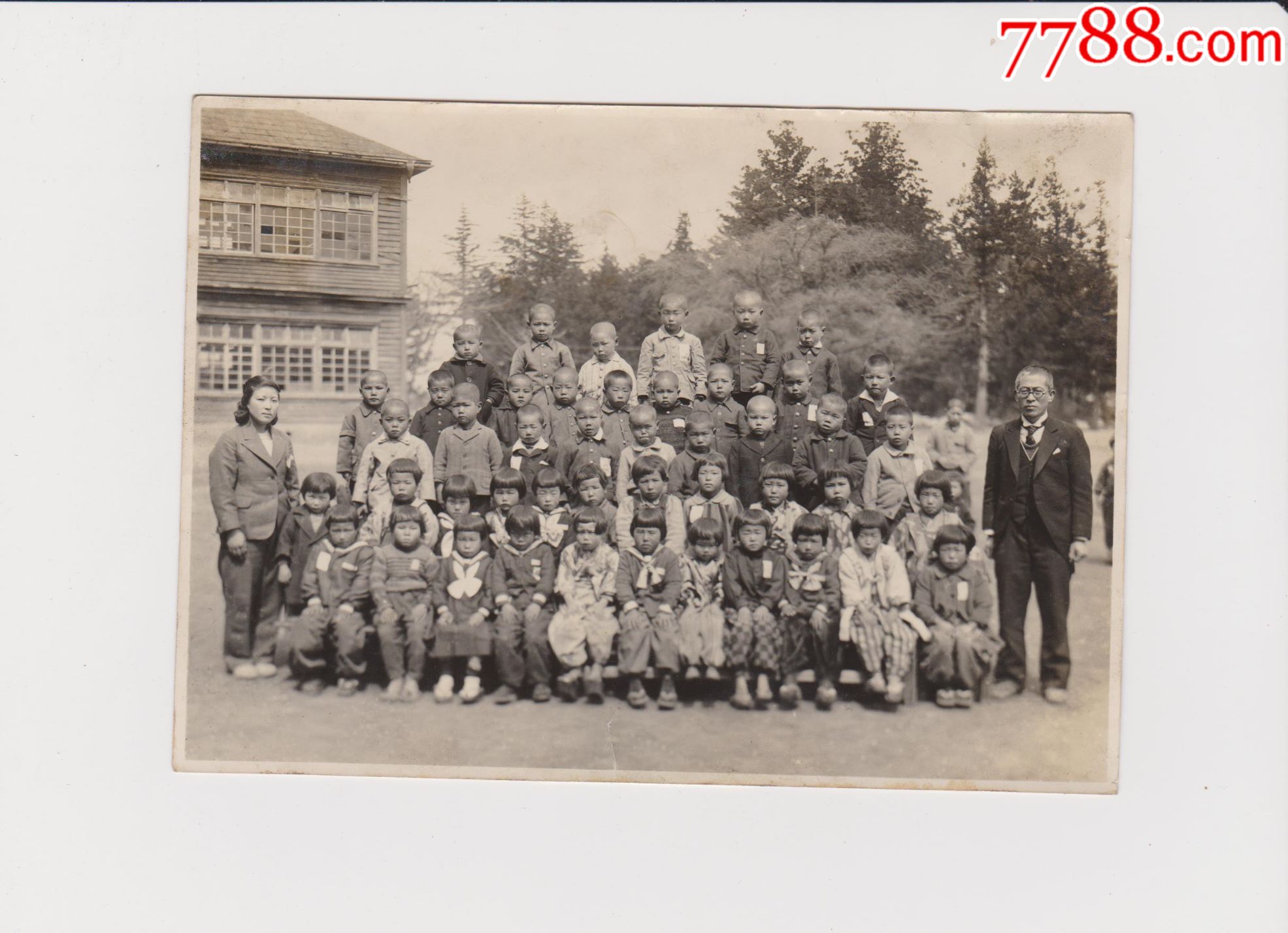 民国老照片,儿童合影