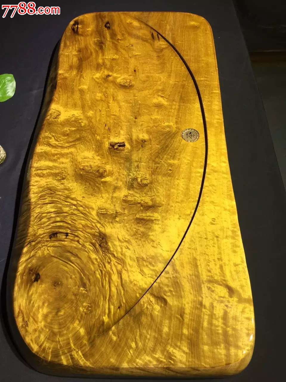 金丝楠茶盘雨泡纹云朵