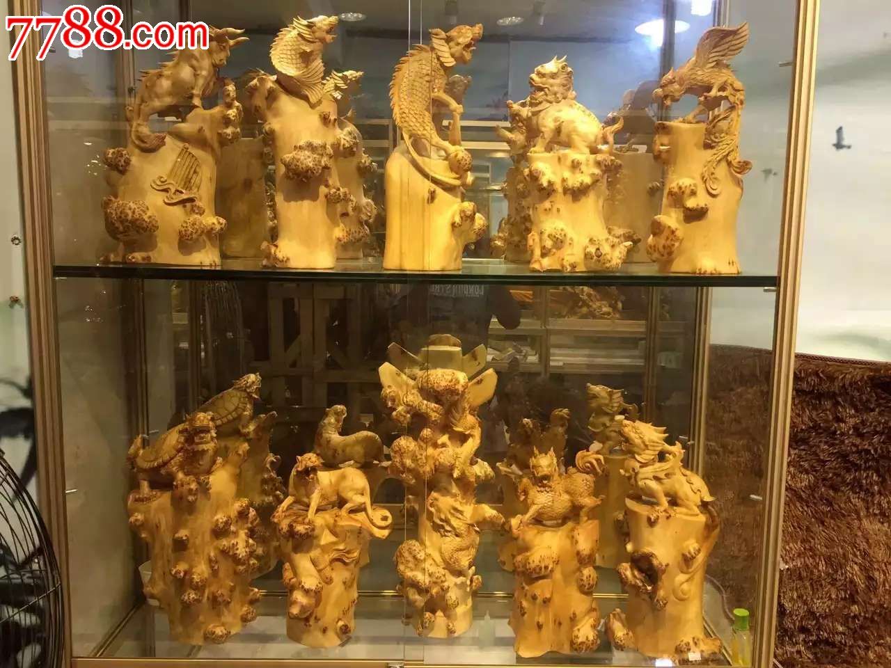 传奇神话龙生九子独一-se38271142-其他根雕/木雕-零售-7788收藏