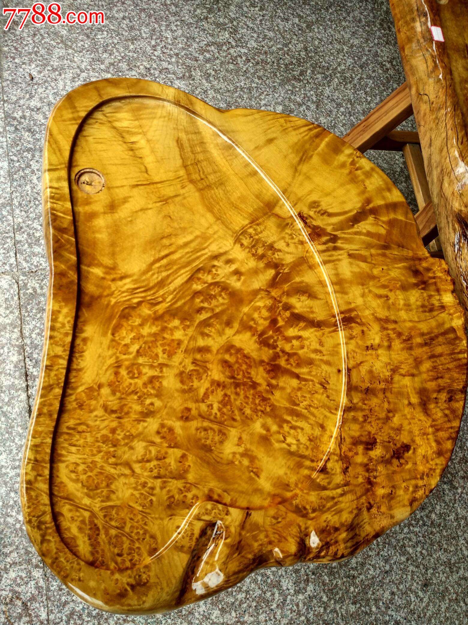 精品黄金樟茶盘尺寸如