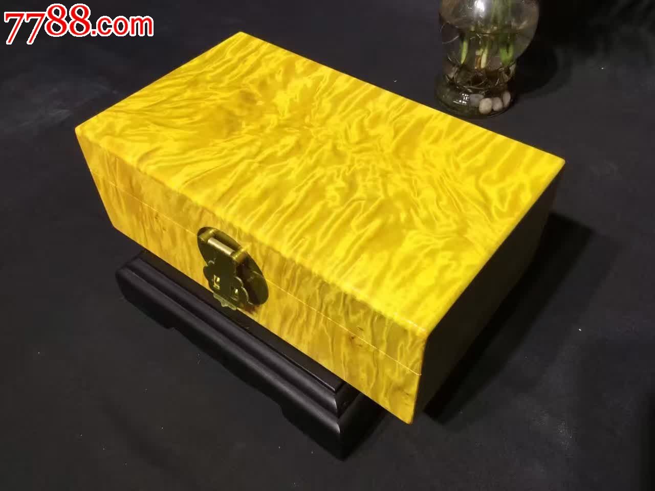 大叶金丝楠木首饰盒-价格:0.