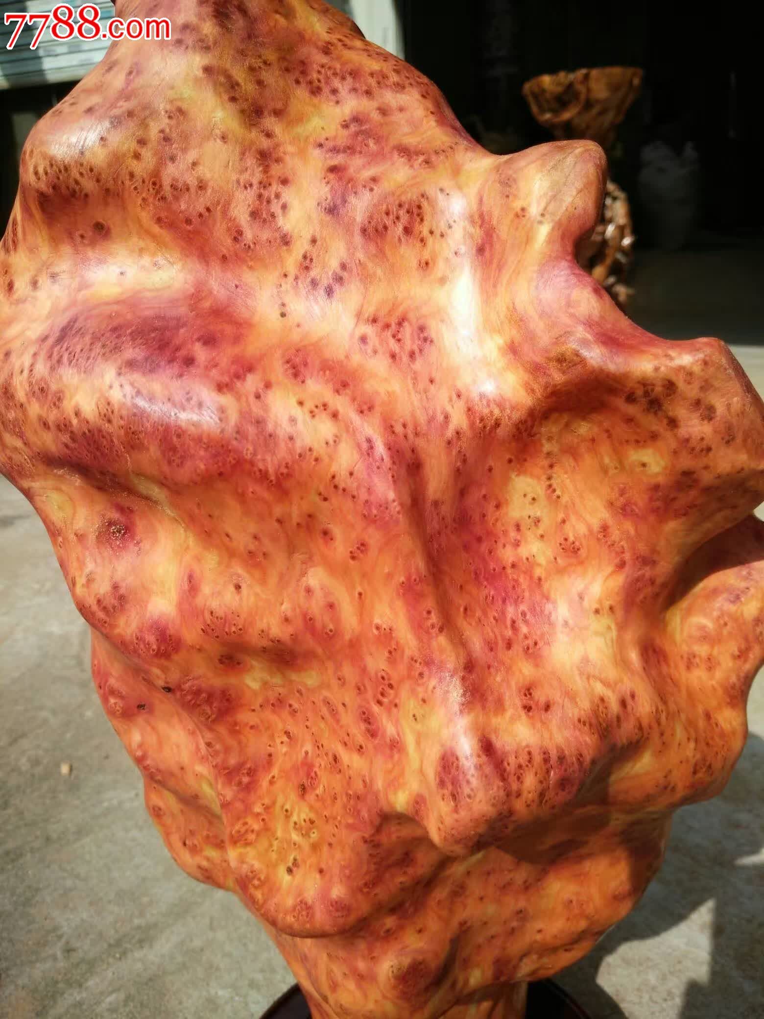 血柏天然奥运火炬造型