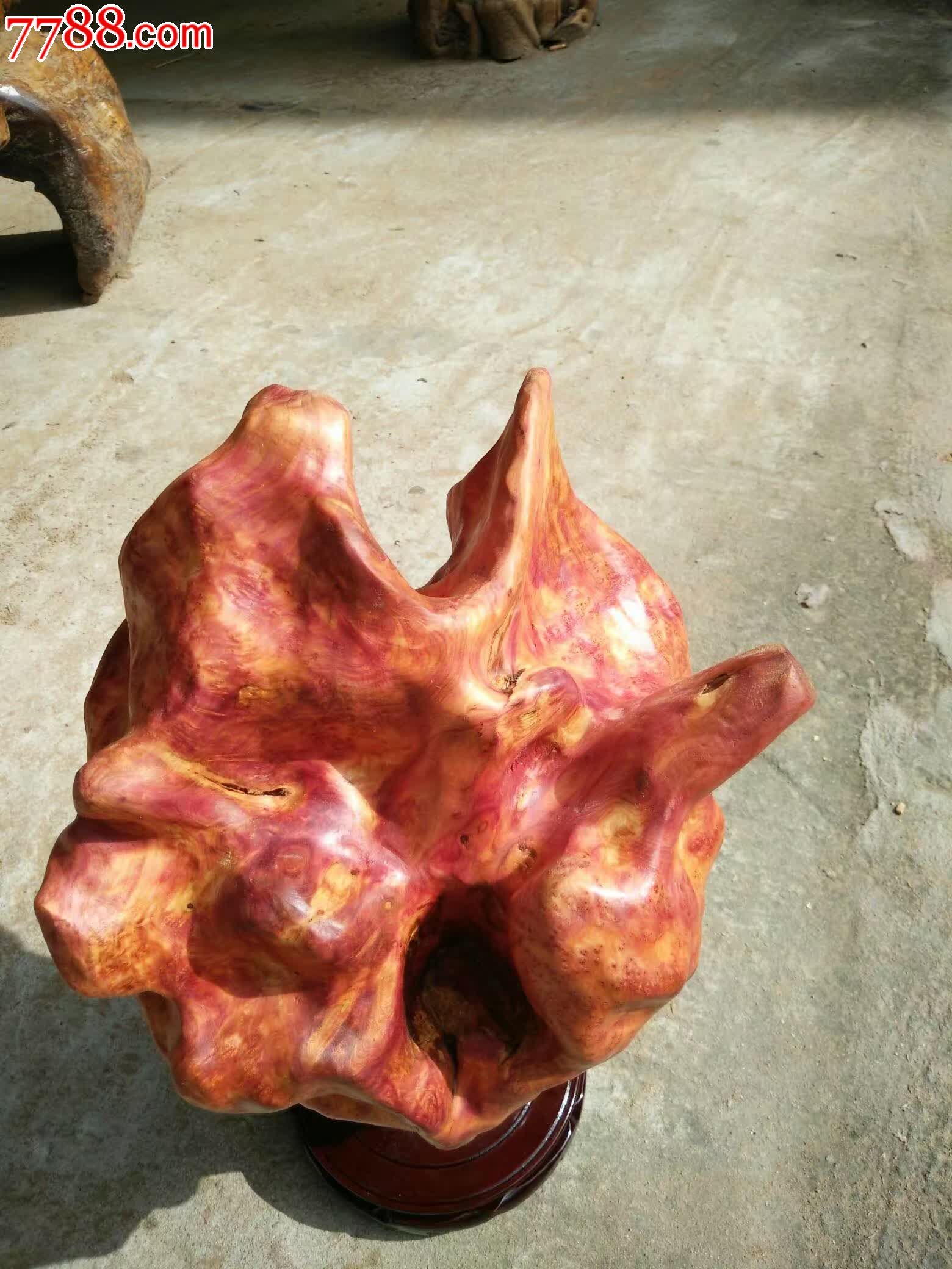 血柏天然奥运火炬造型