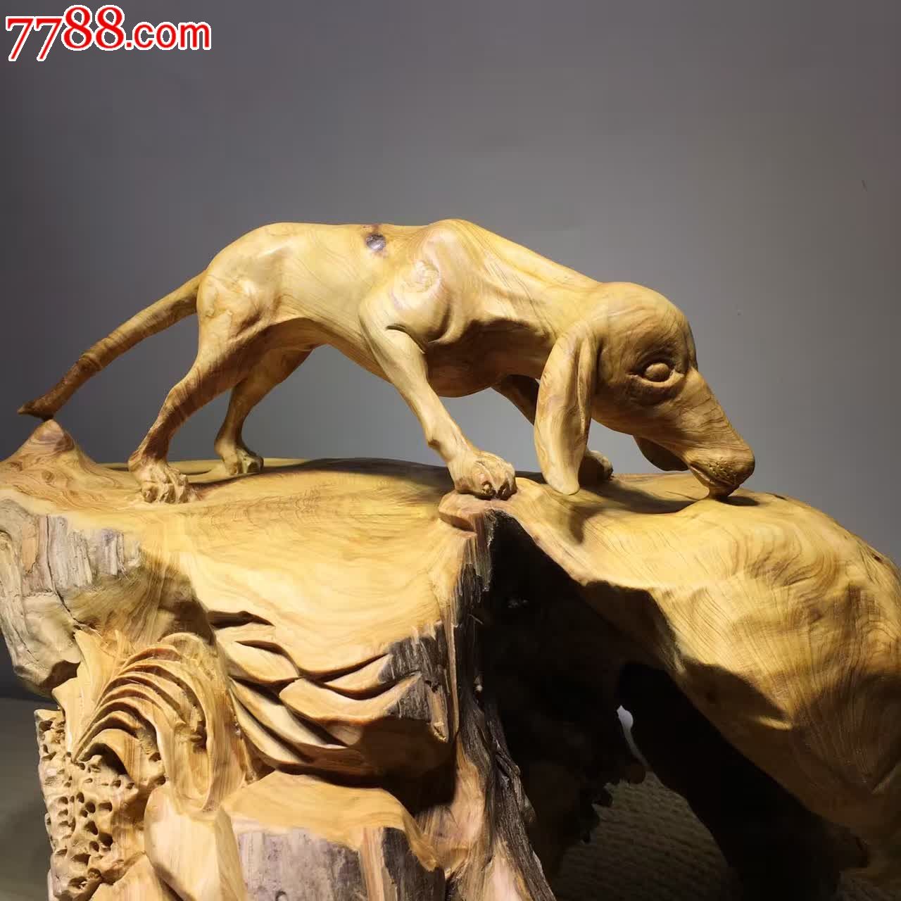 根雕的魅力狗是人类最