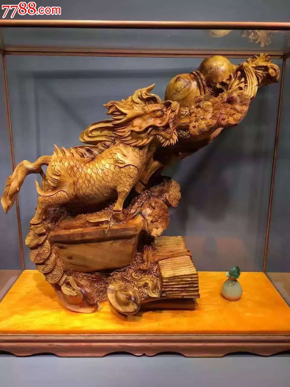 麒麟献宝寓意招财进宝