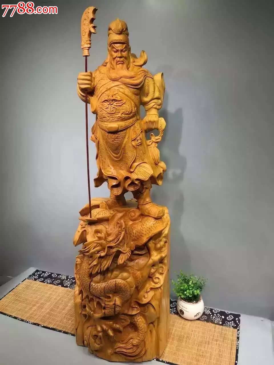 御龙关公油性爆透干净