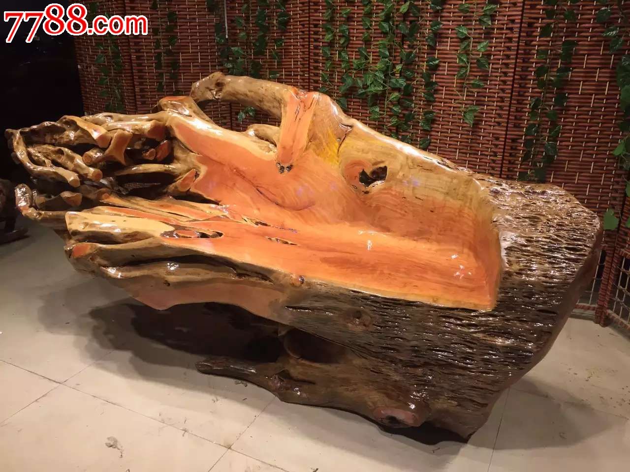 极品红楝木沙发靠背椅