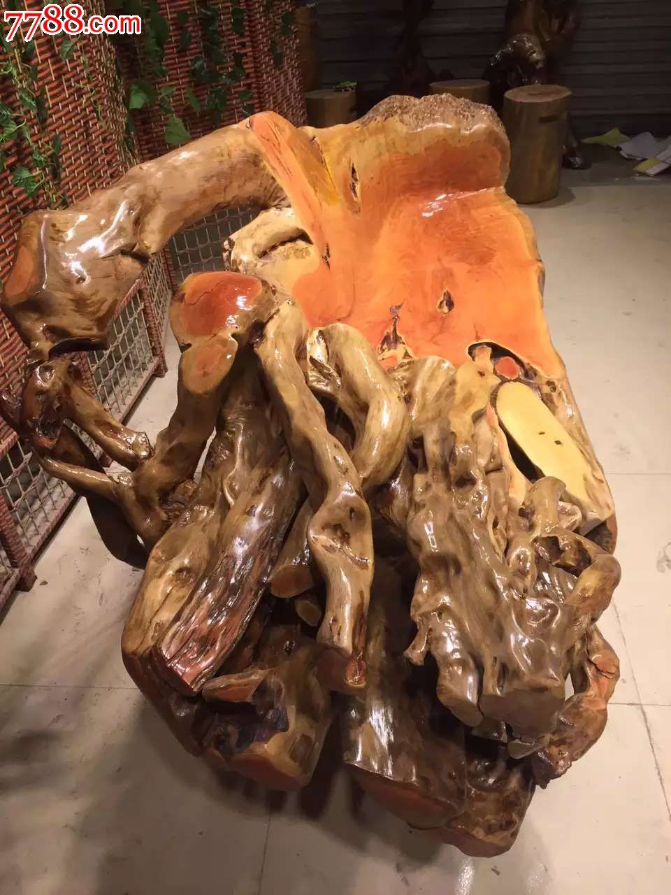 极品红楝木沙发靠背椅