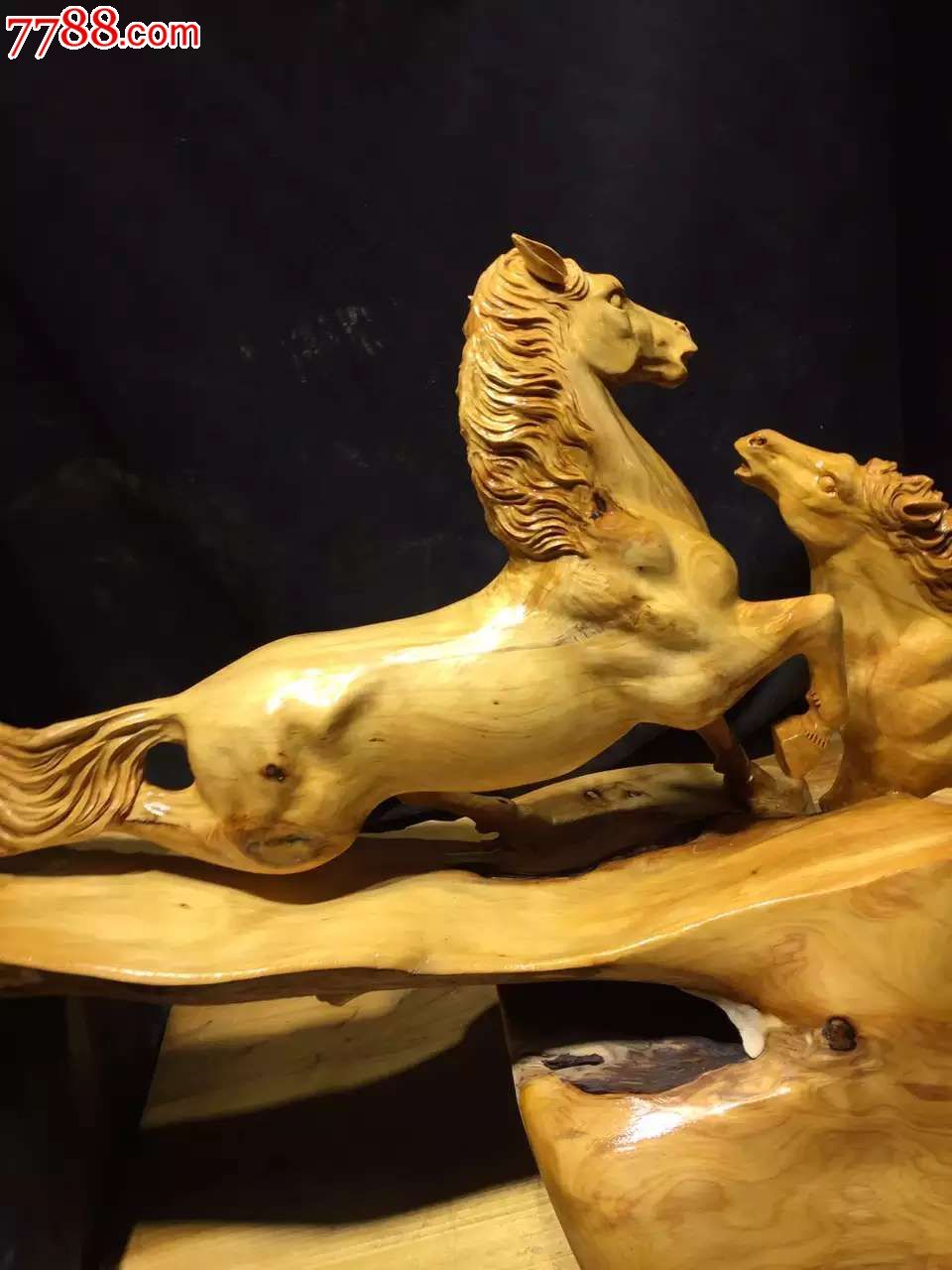 新品崖柏青梅足马材料_木雕摆件_根艺缘根雕【7788收藏__收藏热线】