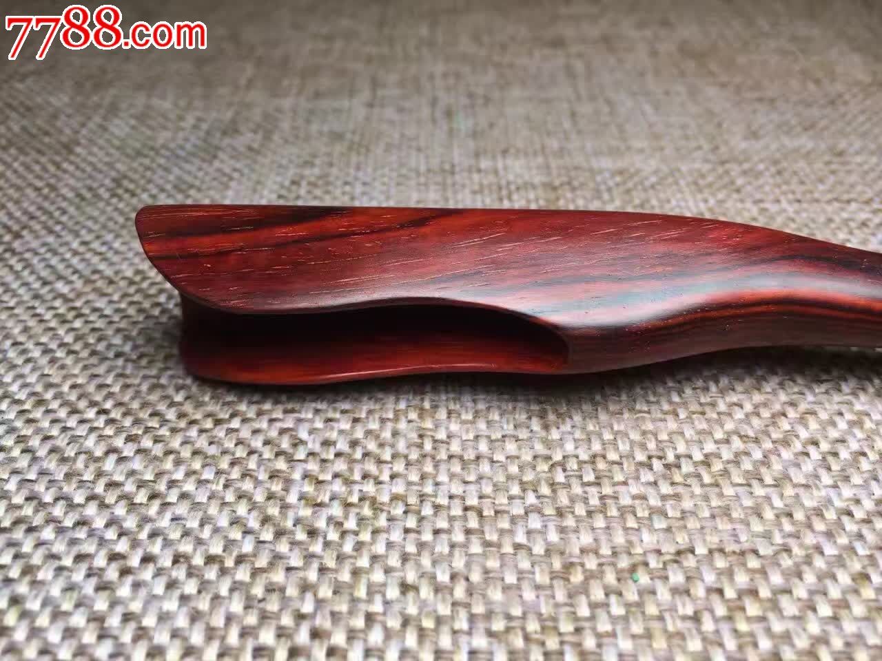 小叶紫檀老料茶铲绝配