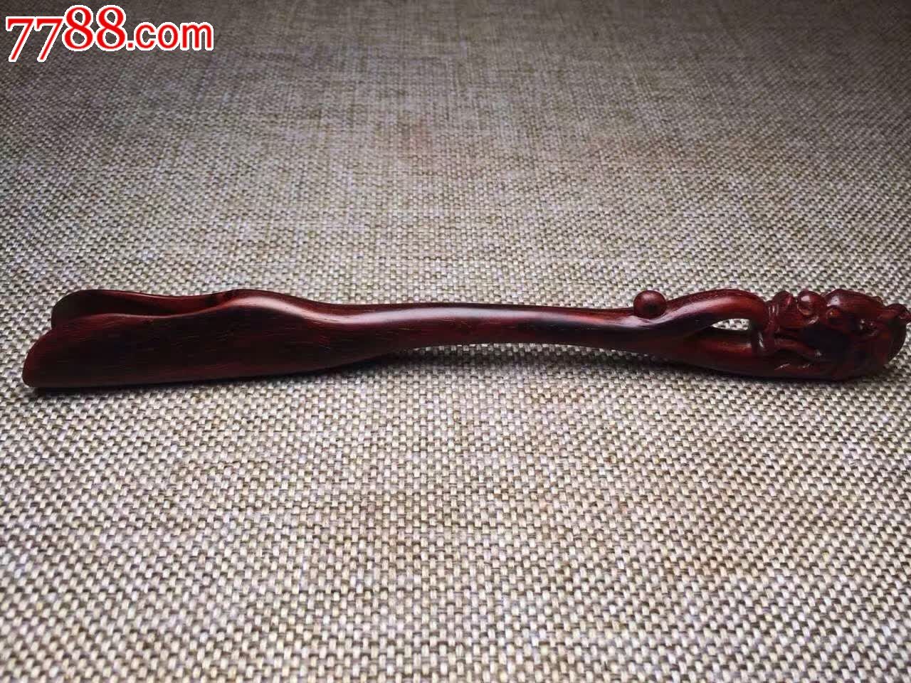 小叶紫檀老料茶铲绝配