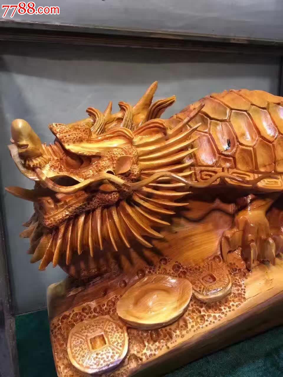 崖柏招财龙龟陈化老料