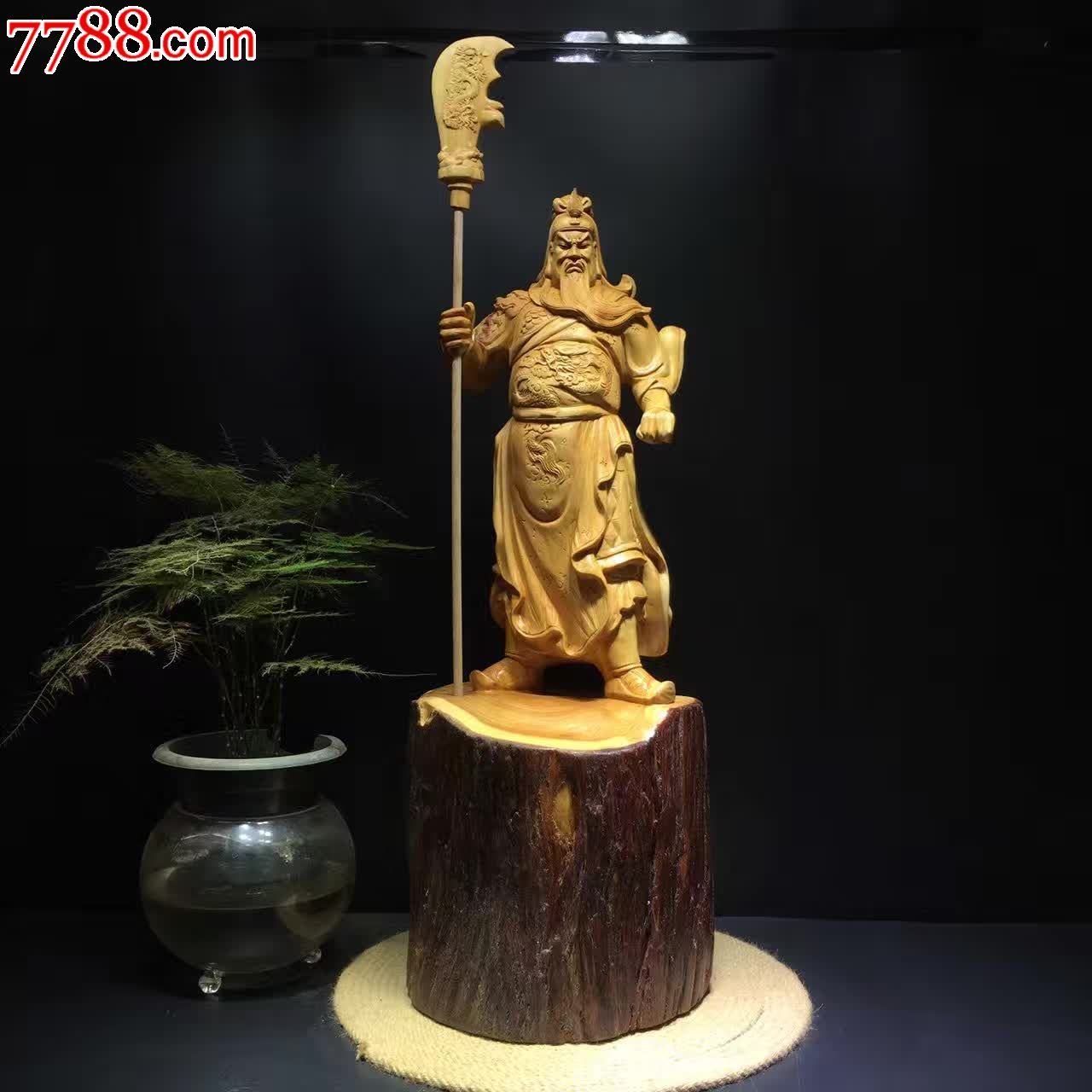 立刀关公招财辟邪镇宅