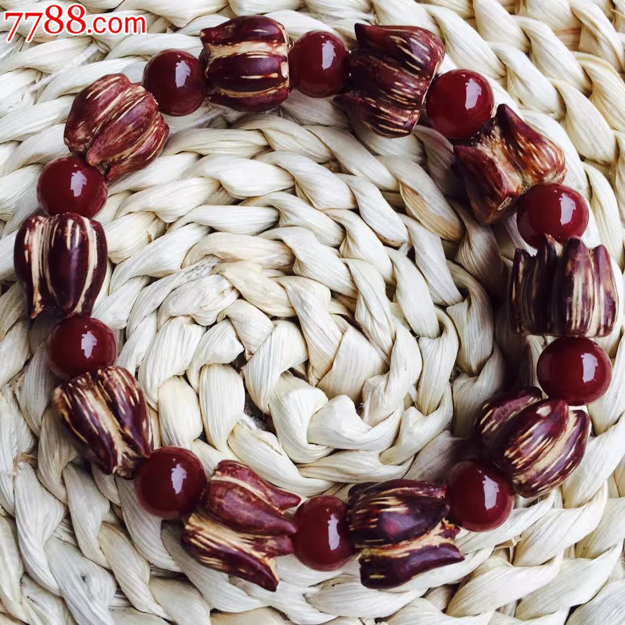 滴血链花菩提手串公分