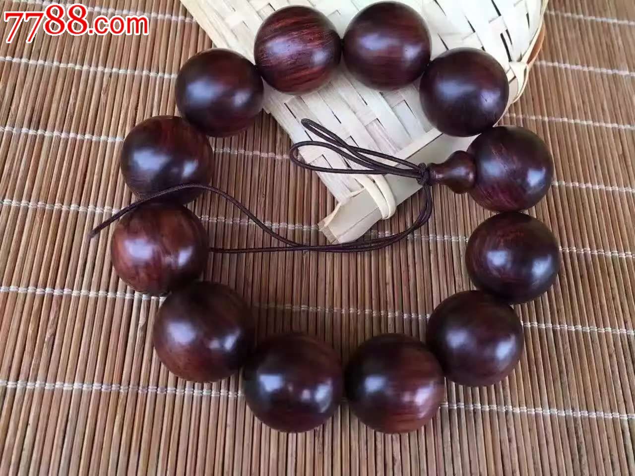 海黄千年树头料玻璃底_黄花梨手串_工艺世家【7788收藏__收藏热线】