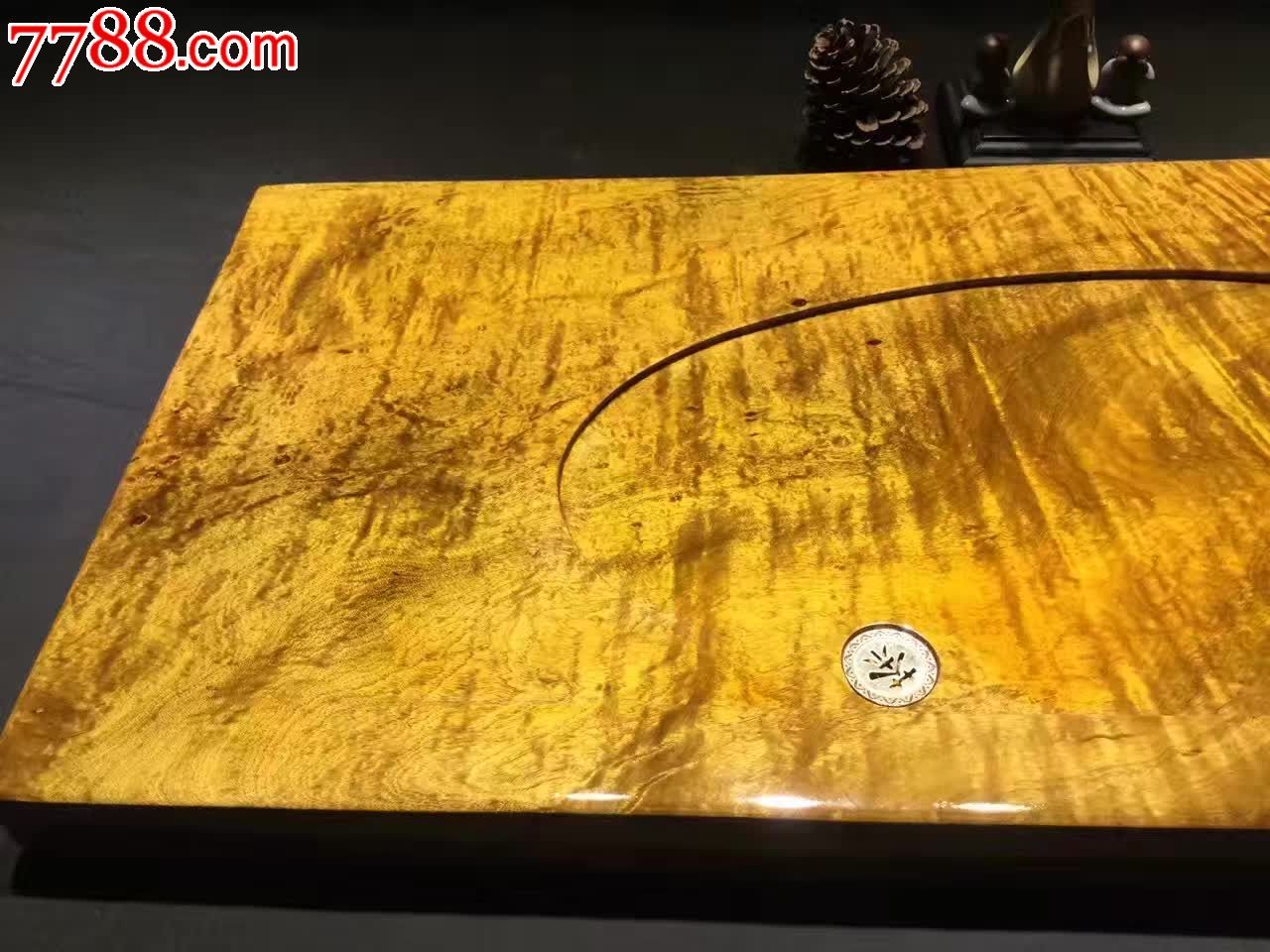 金丝楠木满满水波金丝