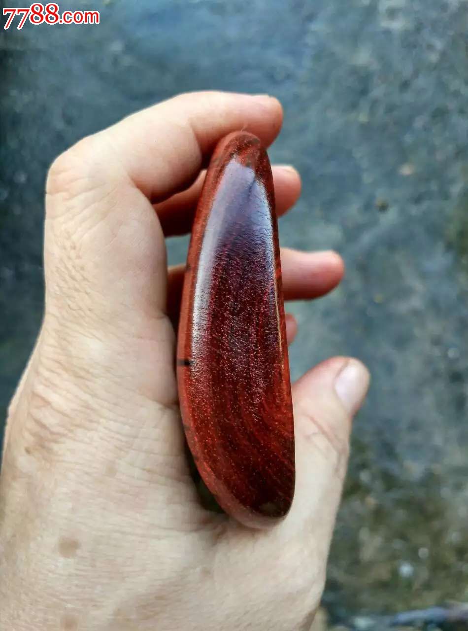 小叶随形手把件品相看