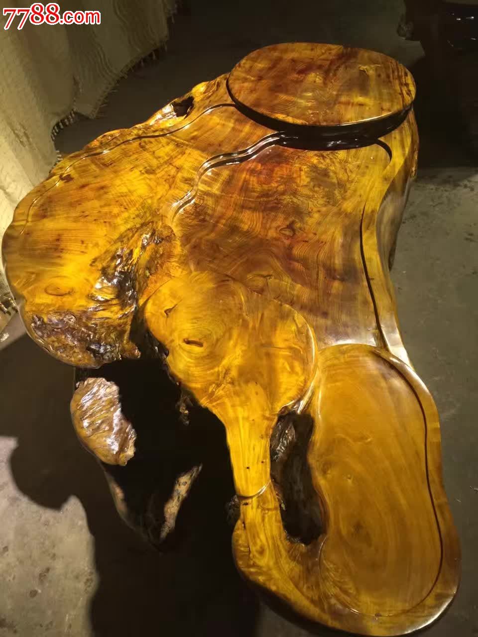 茶桌缅甸金丝楠木特点