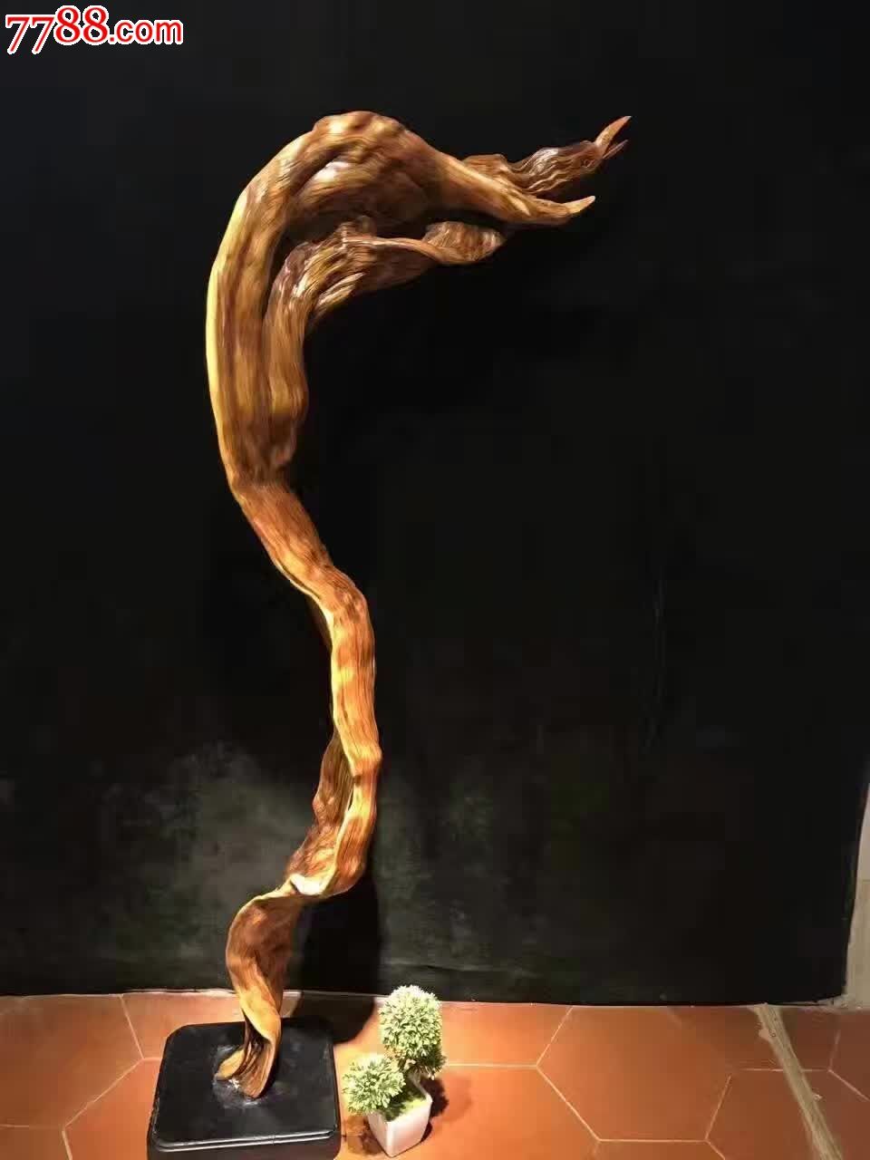 精品崖柏比翼鸟连理枝