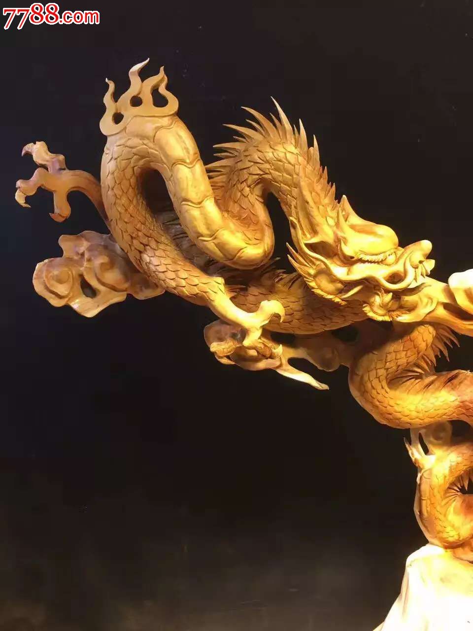 崖柏精品飞龙在天造型