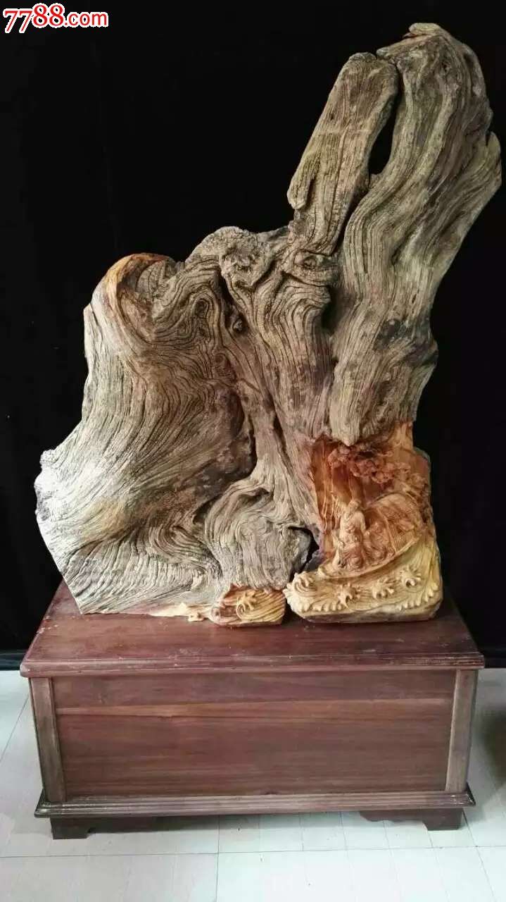 极品陈化料崖柏东坡夜