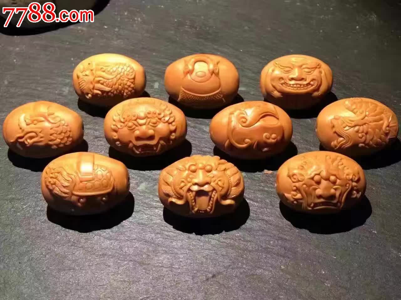 雨嘉的纯手工龙生九子_其他根雕/木雕_工艺世家【7788收藏__收藏热线