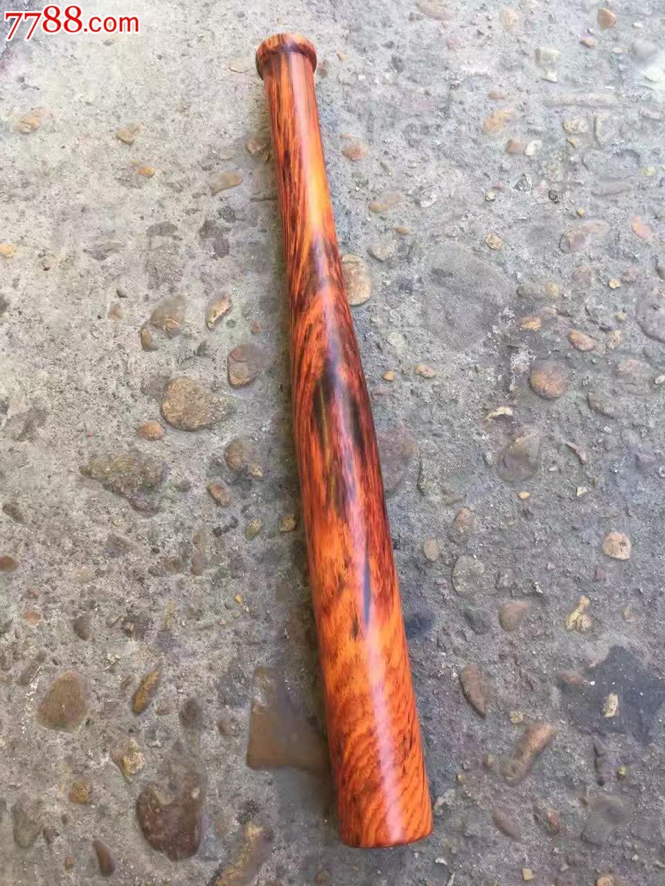 老挝大红酸枝如意棒作