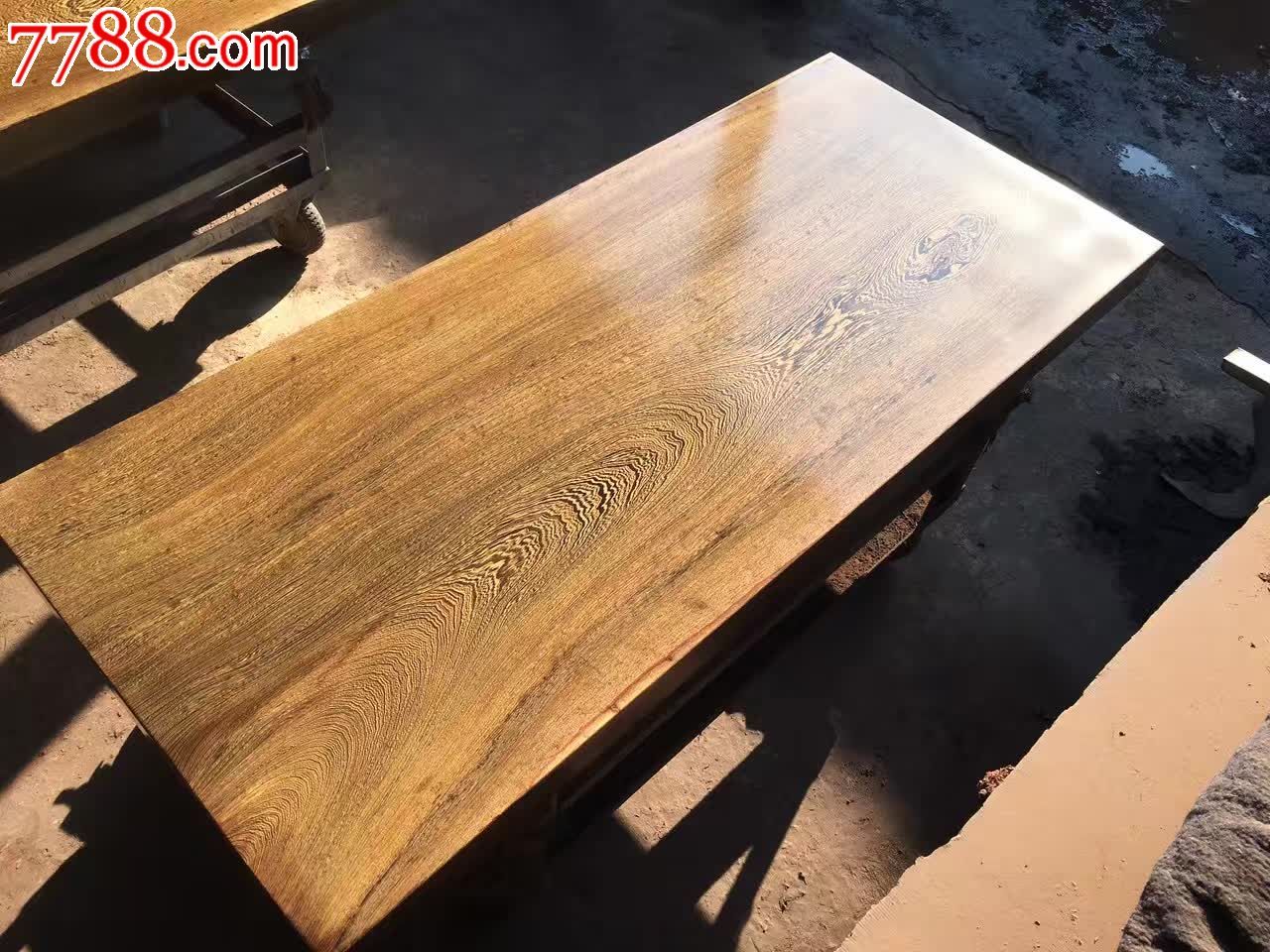 新品鸡翅木全方大板-价格:0.