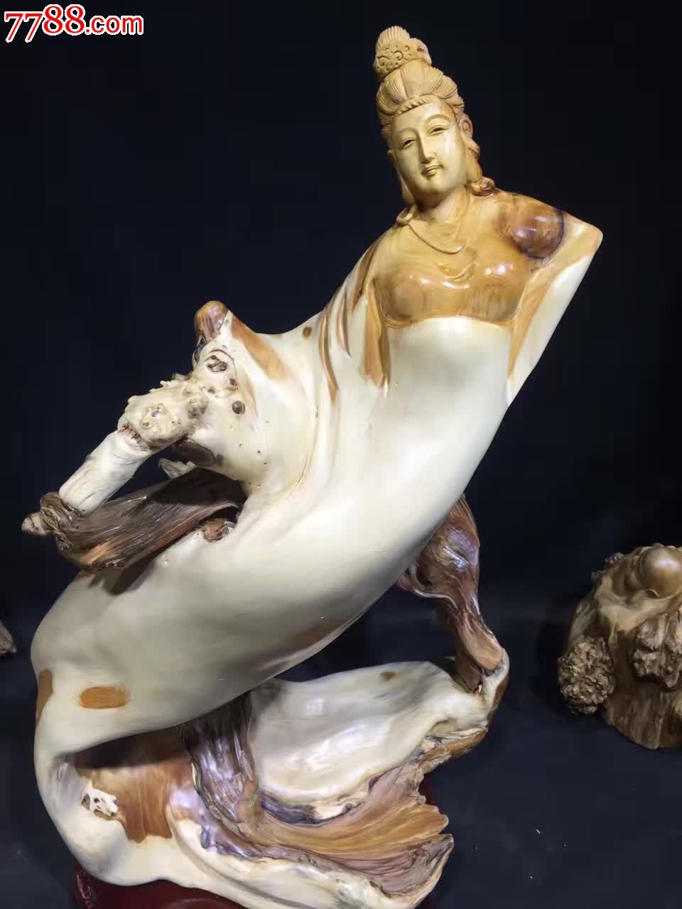 太行崖柏经典美女快递_木雕摆件_根艺缘根雕【7788收藏__收藏热线】