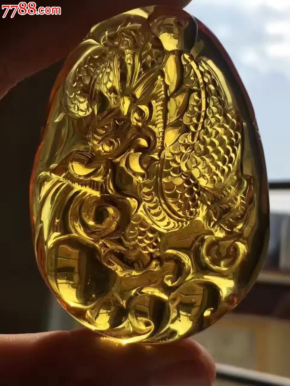 金兰龙牌雕刻件无裂无