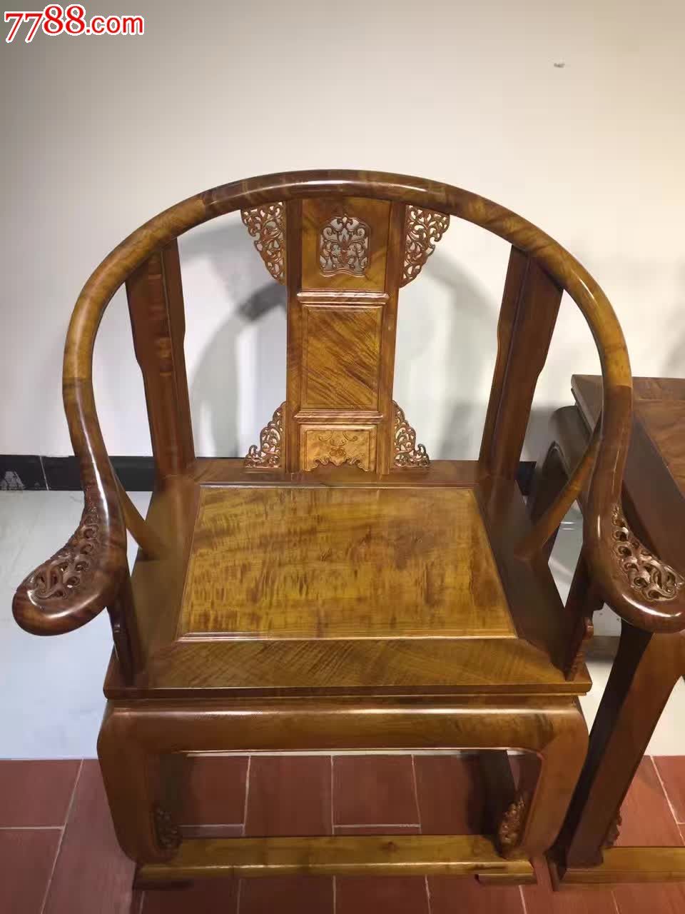 金絲楠皇宮椅三件套現