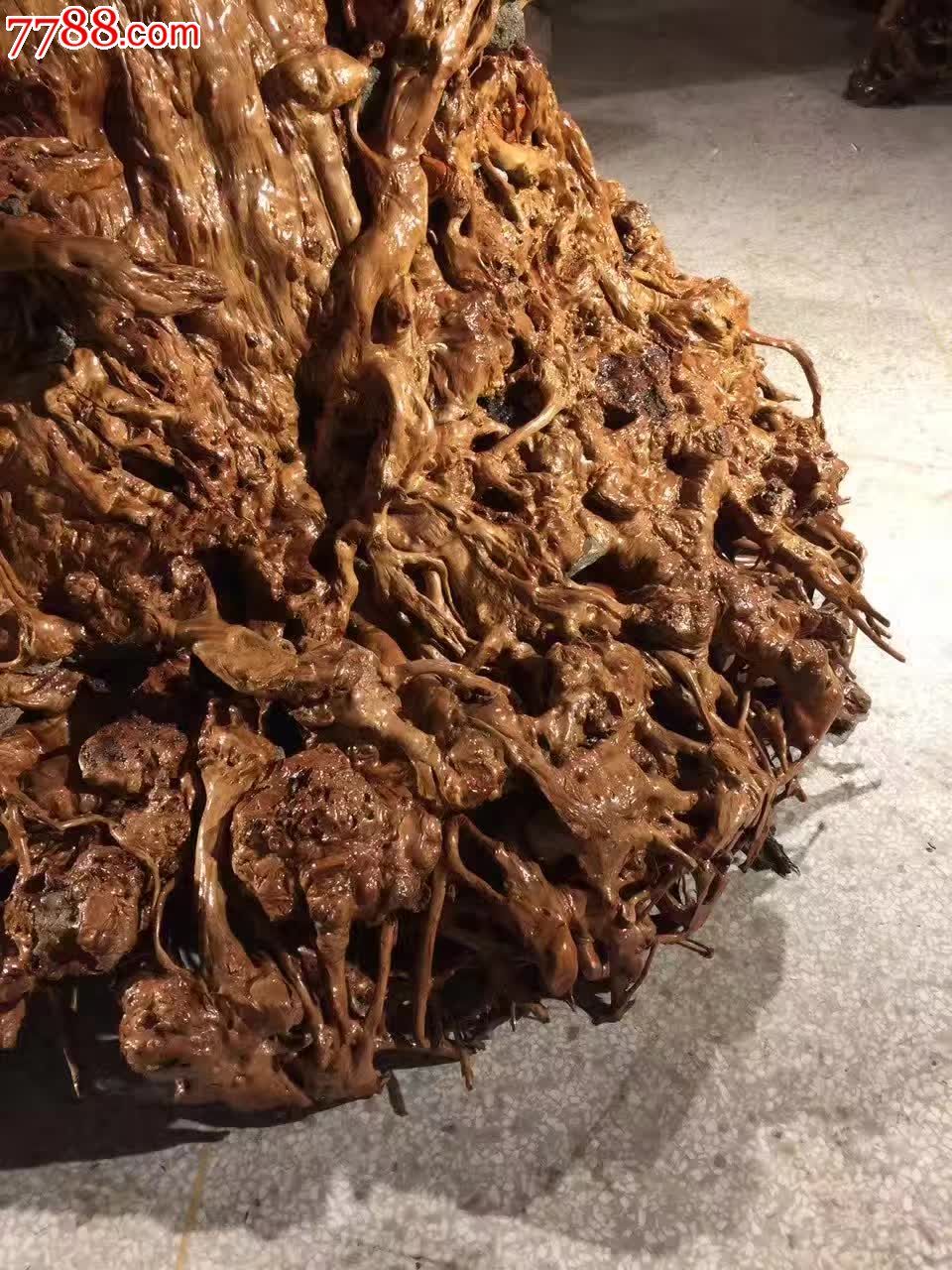 重器荔枝根整体造型根