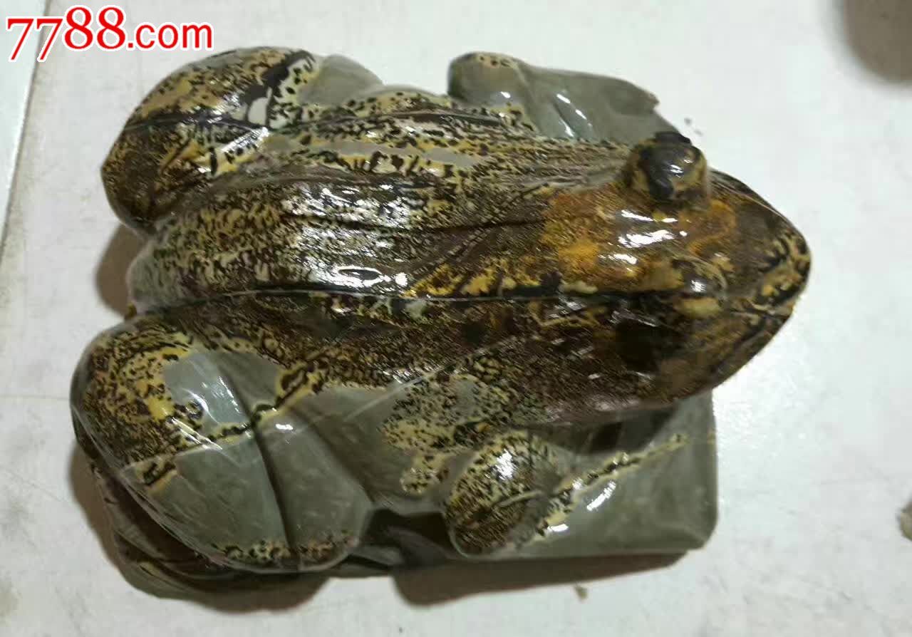 天然草花石精雕原石原