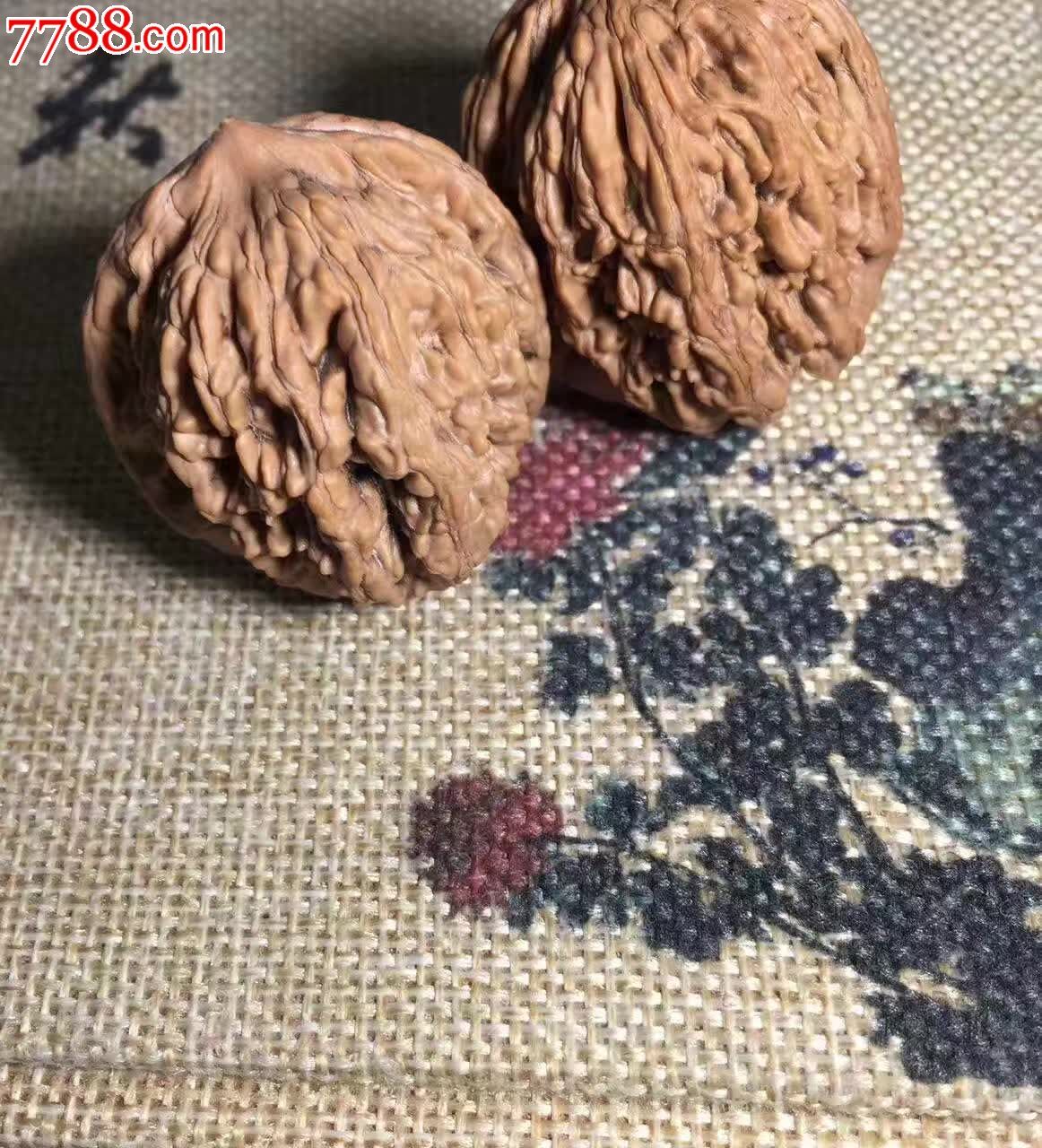 野生文玩核桃麦穗虎头