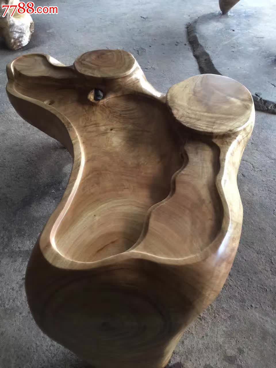 黄蜡樟天-其他根雕/木雕-7788木艺